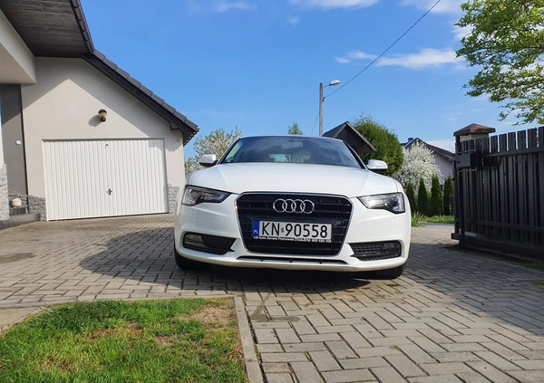 Audi A5 cena 56900 przebieg: 223800, rok produkcji 2012 z Lędziny małe 326